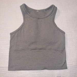 Lululemon EBB to street cropped Racerback tank top